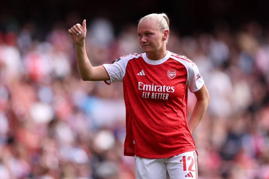 Arsenal midfielder Frida Maanum reflects on the start of the WSL season and UWCL