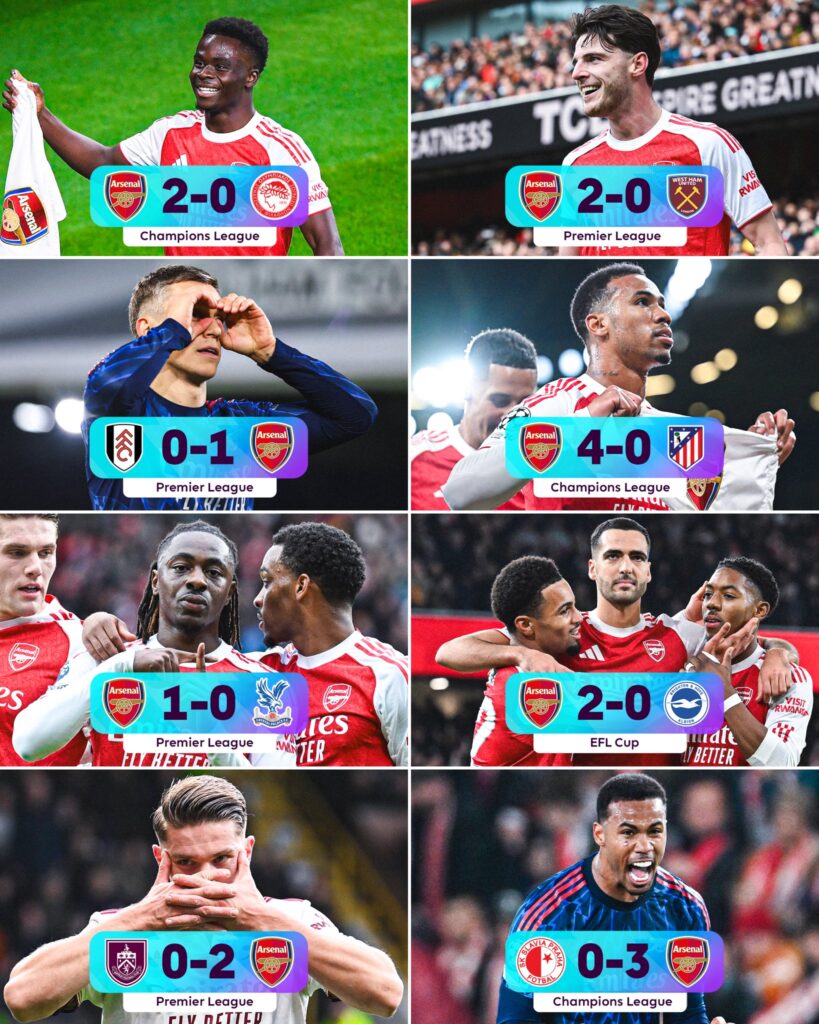 HISTORIC NIGHT: Arsenal Smash 122-Year Record With Eighth Straight Clean Sheet