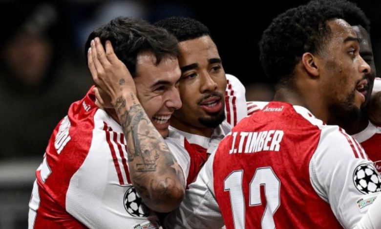 arsenal win against inter milan in uefa champions league