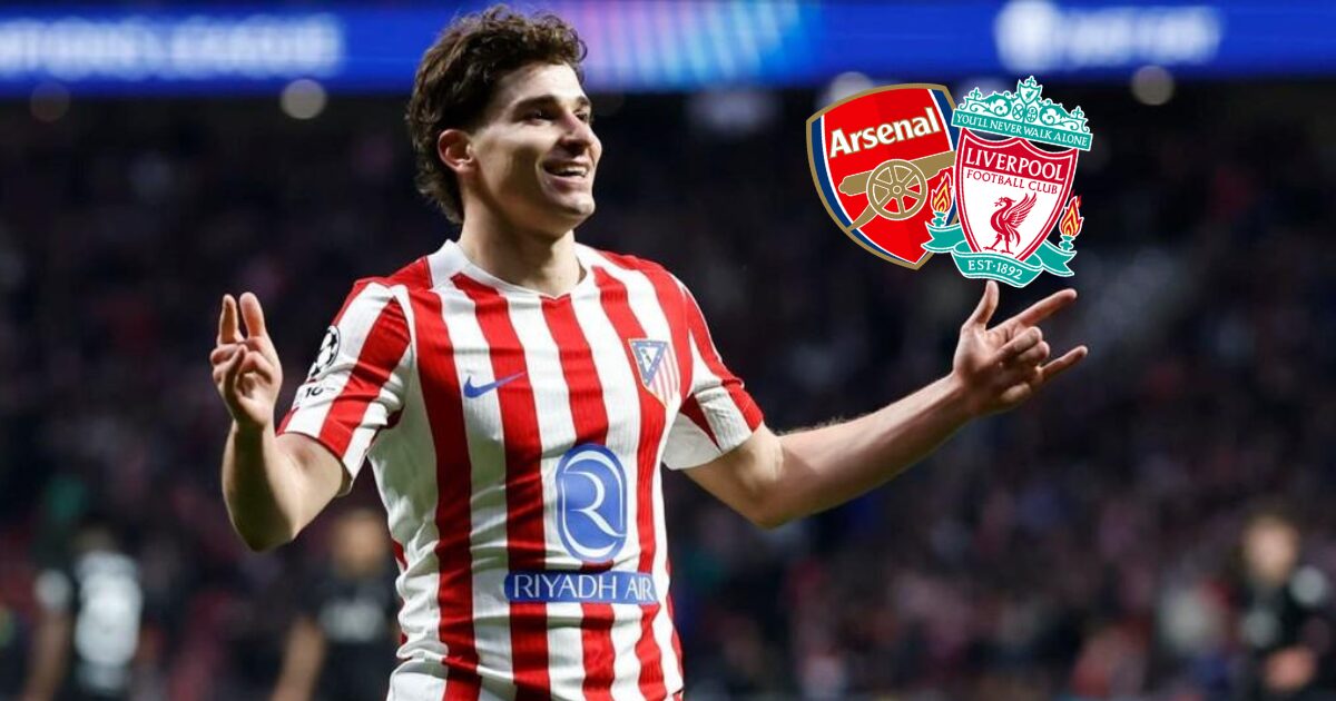 Arsenal Lead Liverpool in Julian Alvarez Transfer Race
