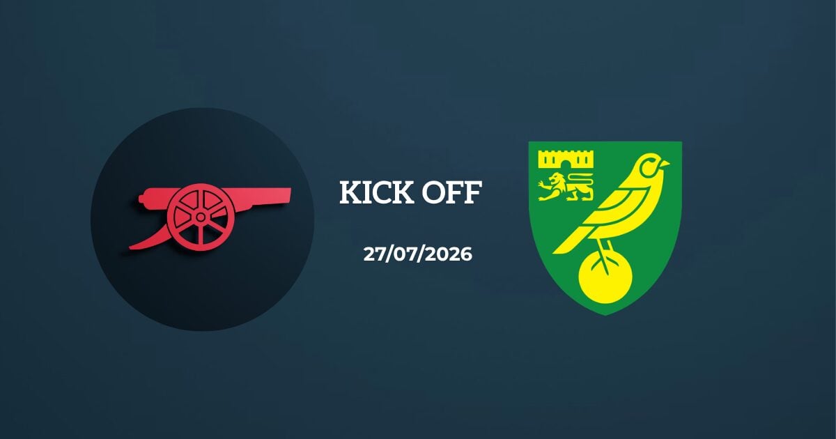 Arteta's Arsenal Kick Off 2026/27 Pre-Season Against Norwich at Training Centre