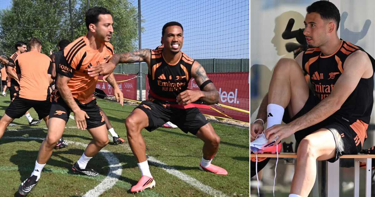 Gabriel Martinelli Rejoins Arsenal Pre-Season