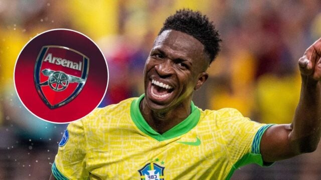 Arsenal Are Eyeing Vinicius Junior After Missing Out on Morgan Rogers