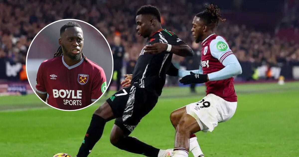 Arsenal and Lazio Battle for West Ham Defender Aaron Wan-Bissaka