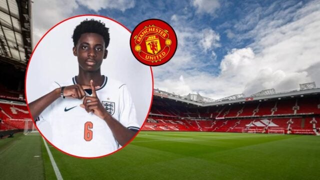 Man United Sign David Eze From Man City Despite Arsenal Offer