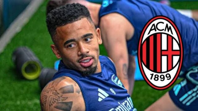 AC Milan Target Gabriel Jesus After Arsenal Reduce £20m Asking Price