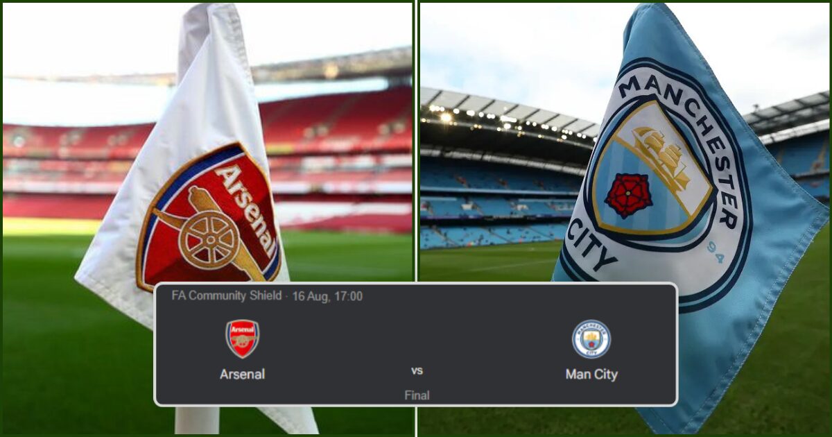 Arsenal Handed Boost as Man City Lose Six Players for Community Shield 2026