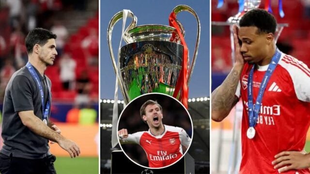Monreal Urges arsenal to aim for Champions League Glory next as Gunners Plot Huge Summer tranfer overhaul