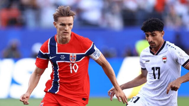 odegaard vs declan rice world cup