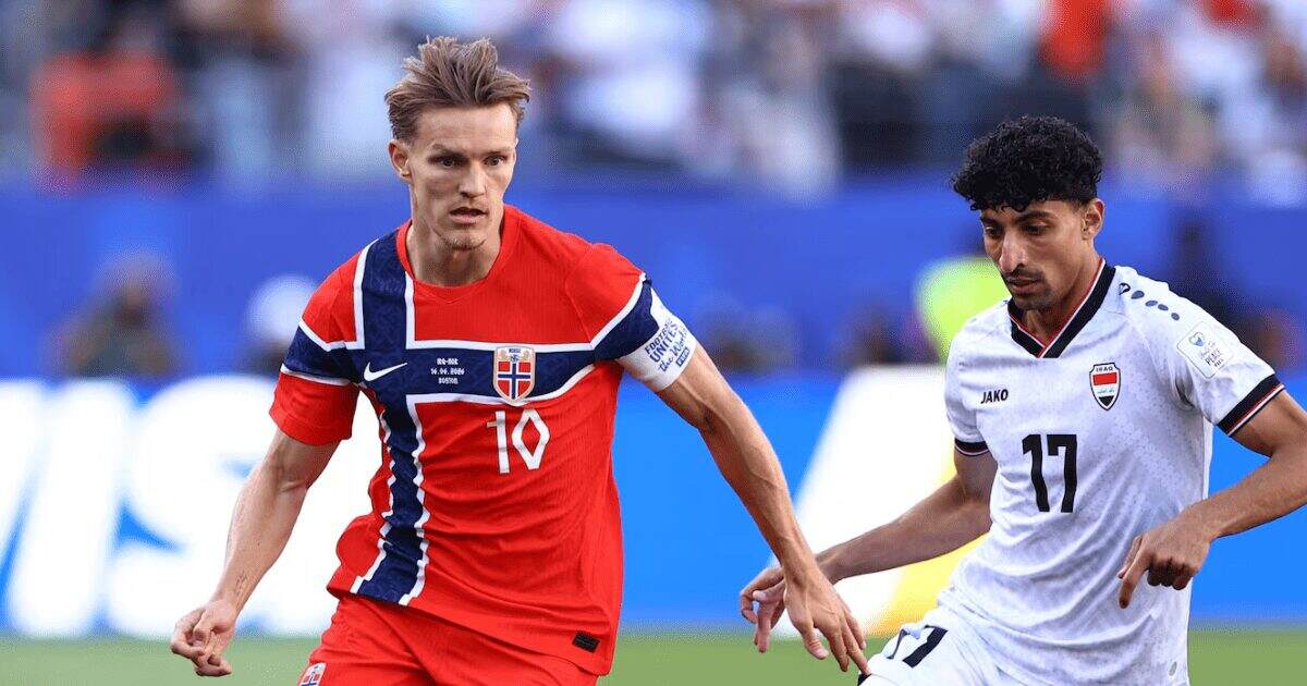 odegaard vs declan rice world cup