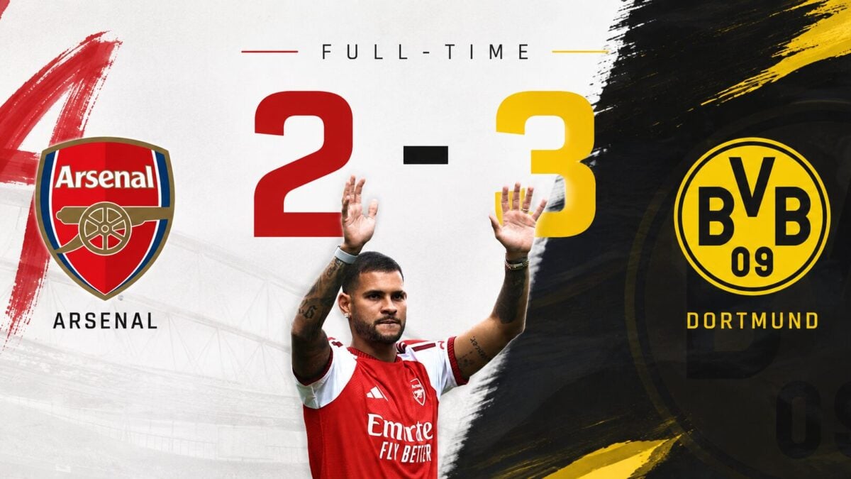 Arsenal 2-3 Dortmund