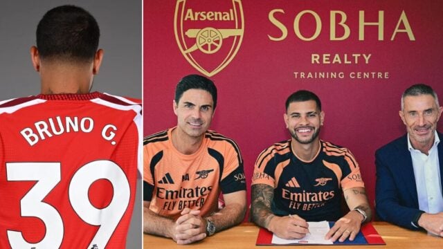 Arsenal announce the Signing of Bruno Guimarães for £75m