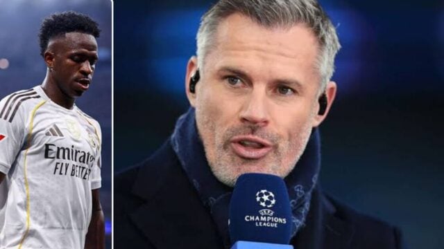Carragher Backs Vinicius Junior take Arsenal to UCL Glory
