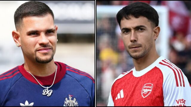 Agbonlahor says Bruno Guimaraes Could Make Zubimendi a Squad Player at Arsenal